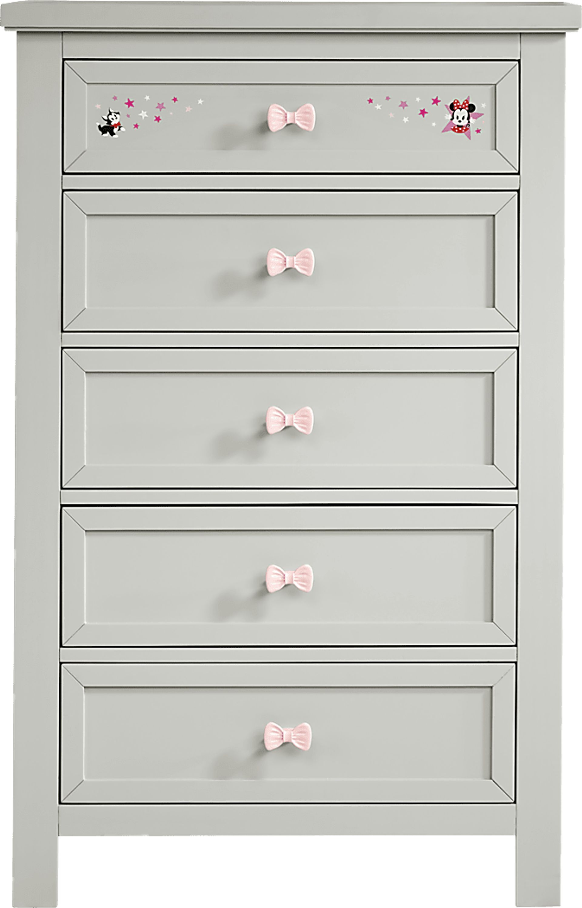 Mickey Mouse and Minnie Mouse Gray Chest with Vibrant Art - Image 2