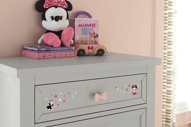 Mickey Mouse and Minnie Mouse Gray Chest with Vibrant Art - Thumbnail - Image 4