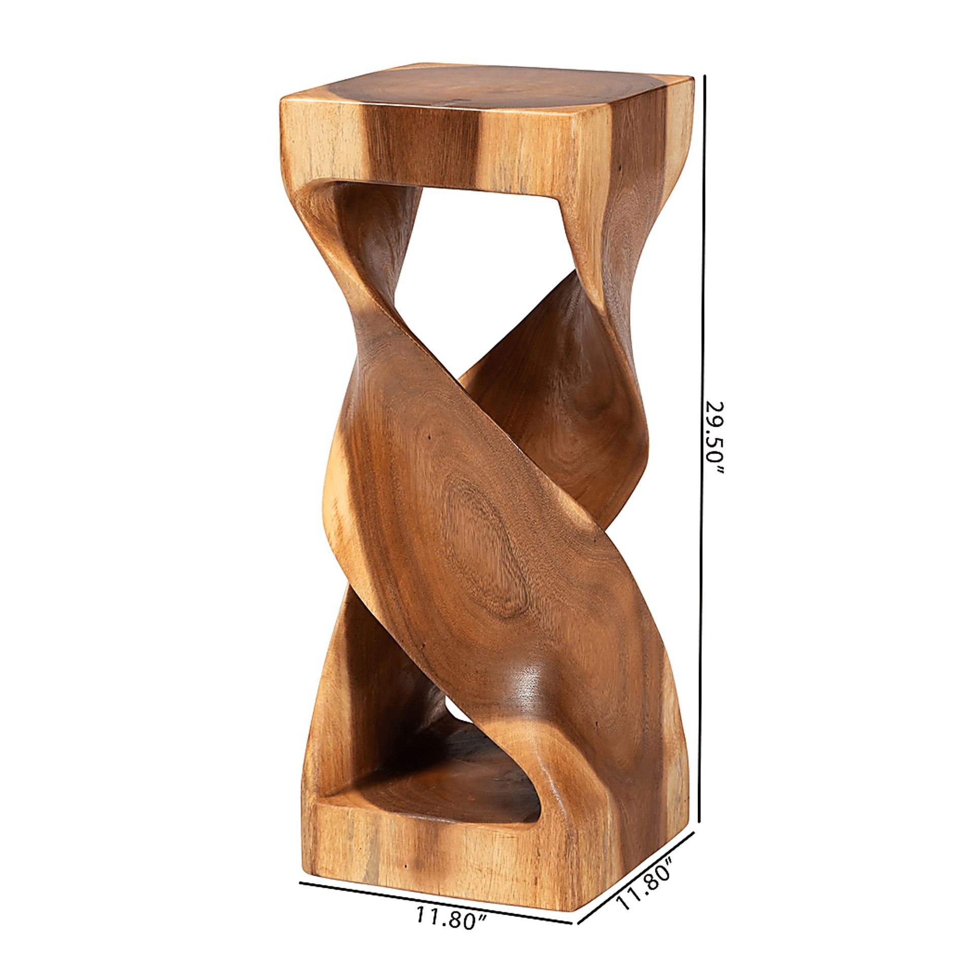 Microcasten Brown End Table - Image 4