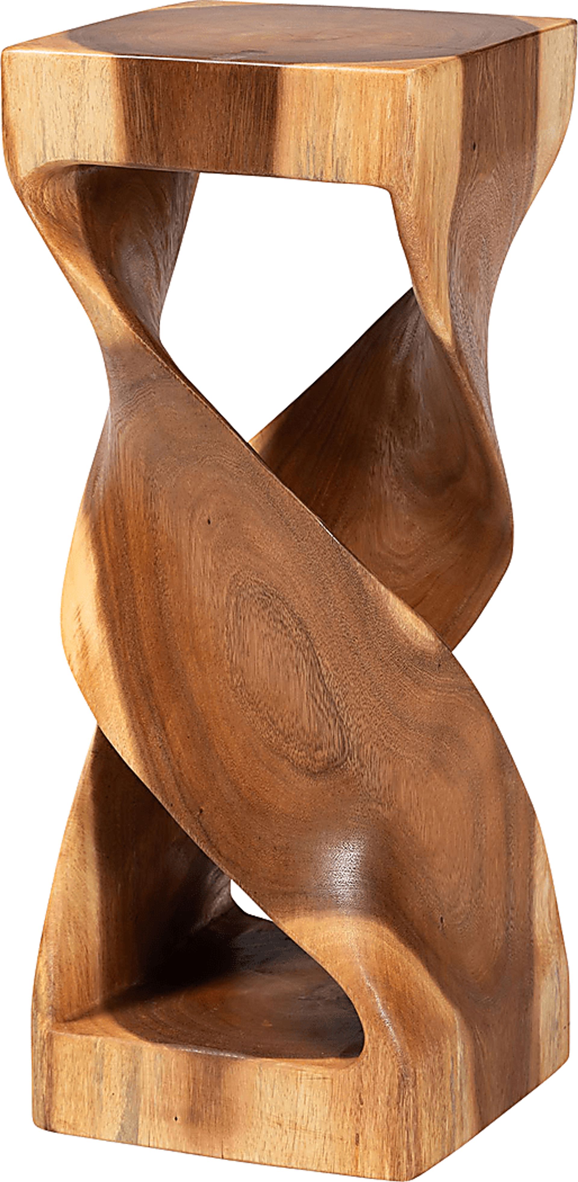 Microcasten Brown End Table - Image 1