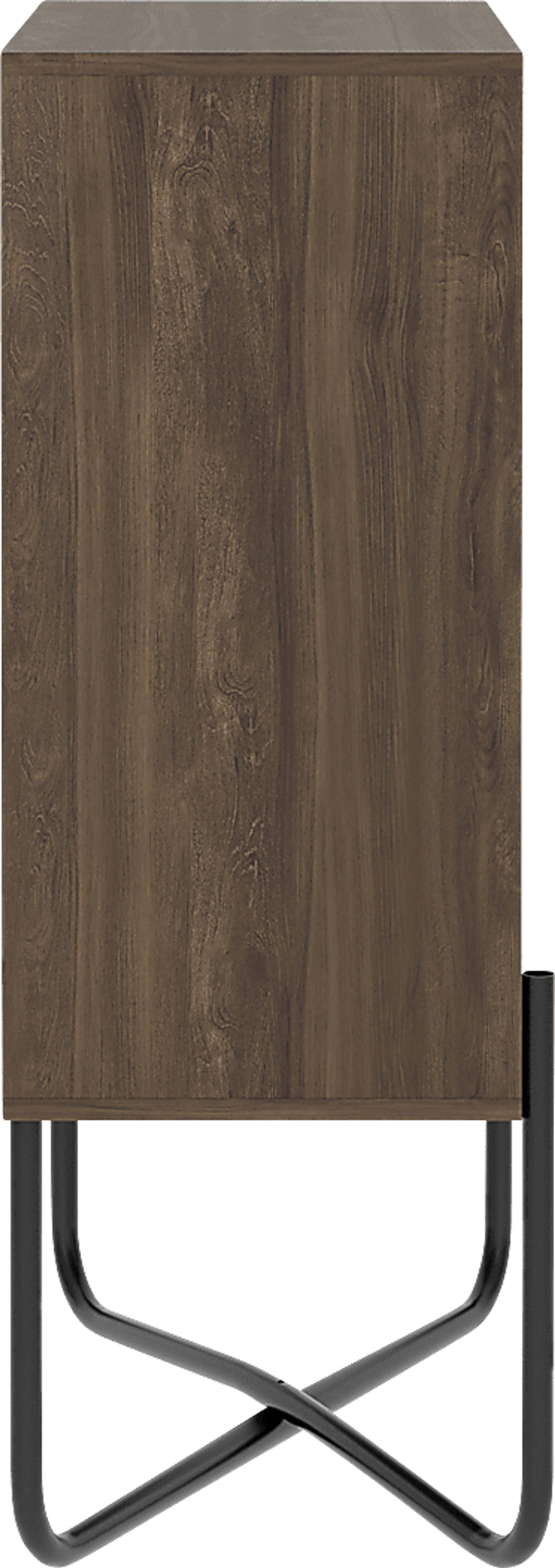Midamis Walnut Bookcase - Image 8