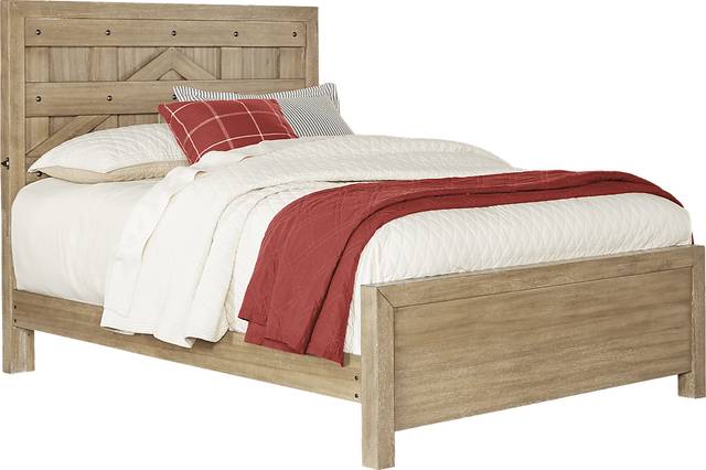 Midcity Loft Sandstone 3 Pc Full Panel Bed - Thumbnail - Image 1