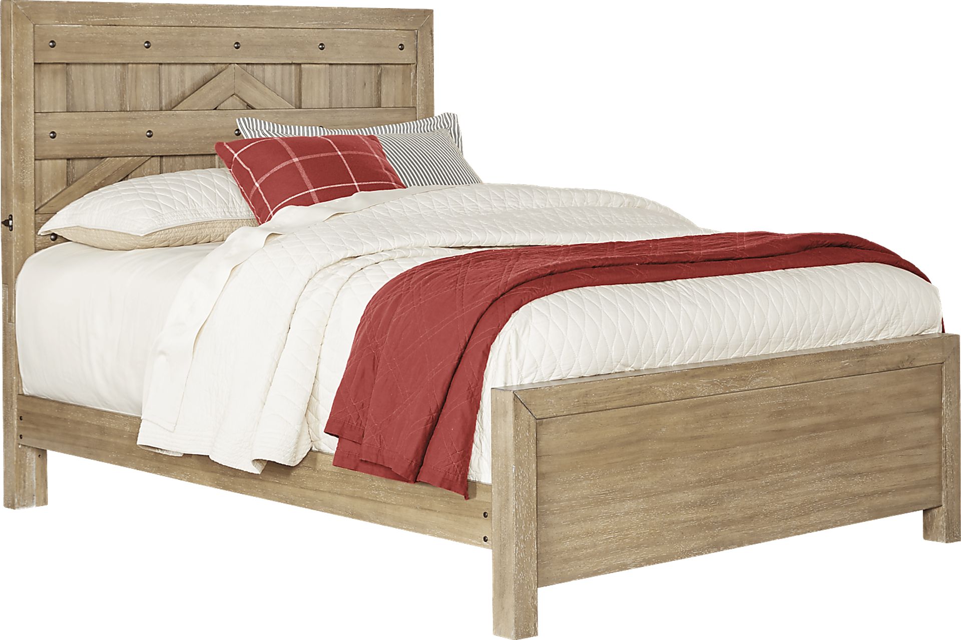 Midcity Loft Sandstone 3 Pc Full Panel Bed - Image 1