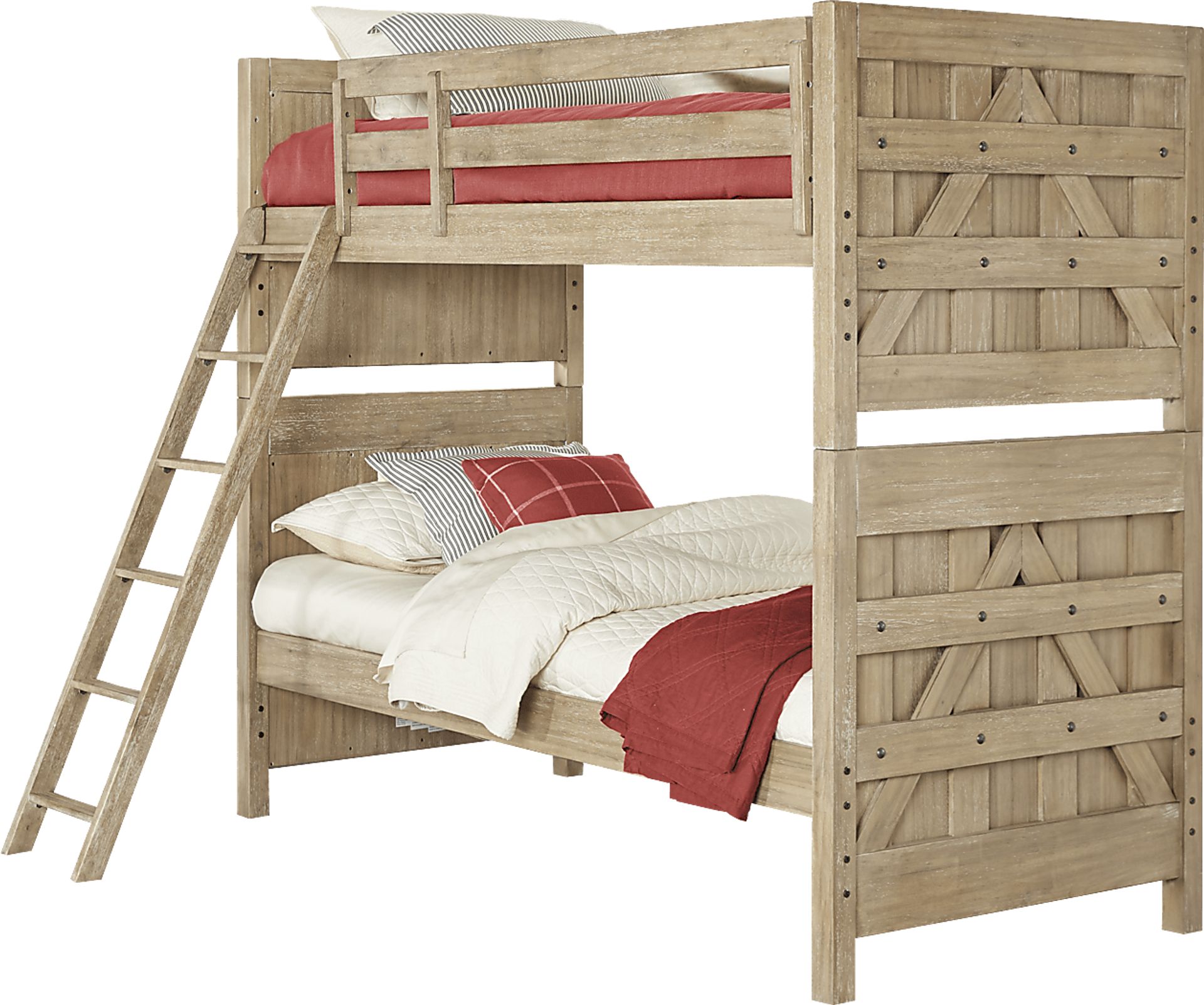 Midcity Loft Sandstone Twin/Twin Bunk Bed - Image 1