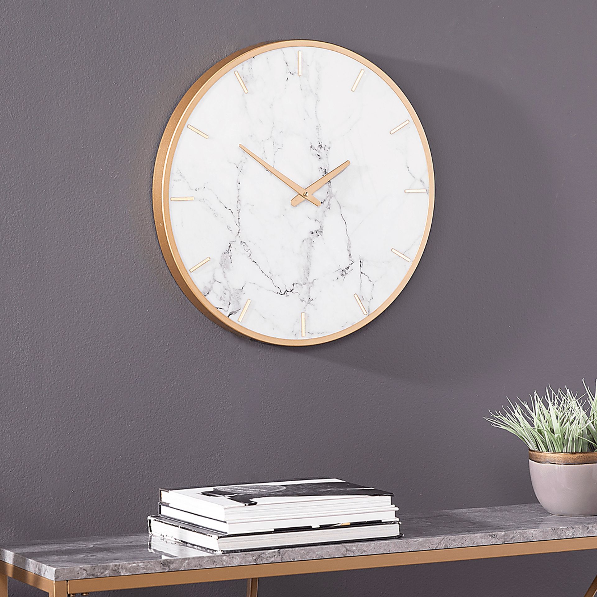 Middleberry White Clock - Image 4