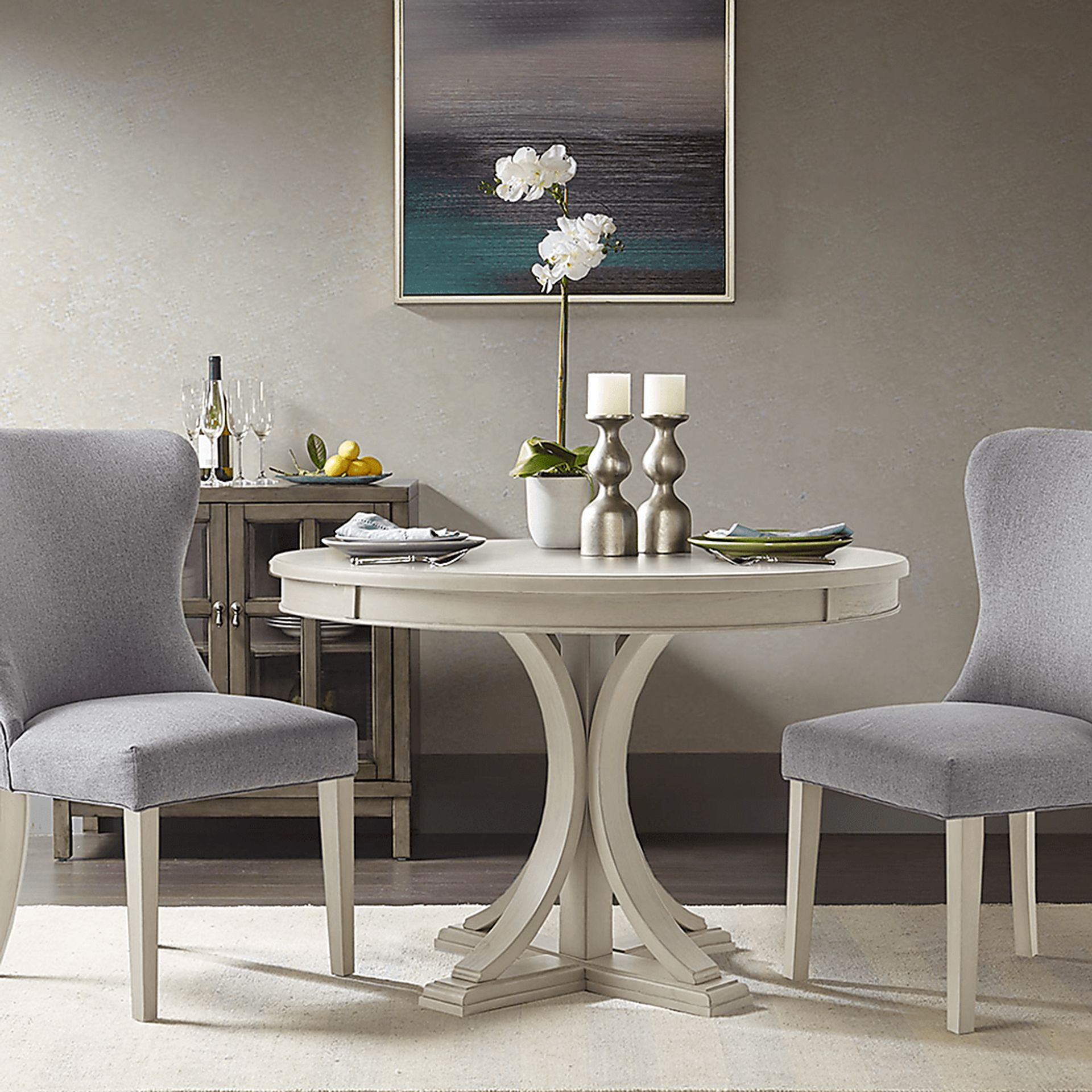 Middlebie Gray Side Chair - Image 7