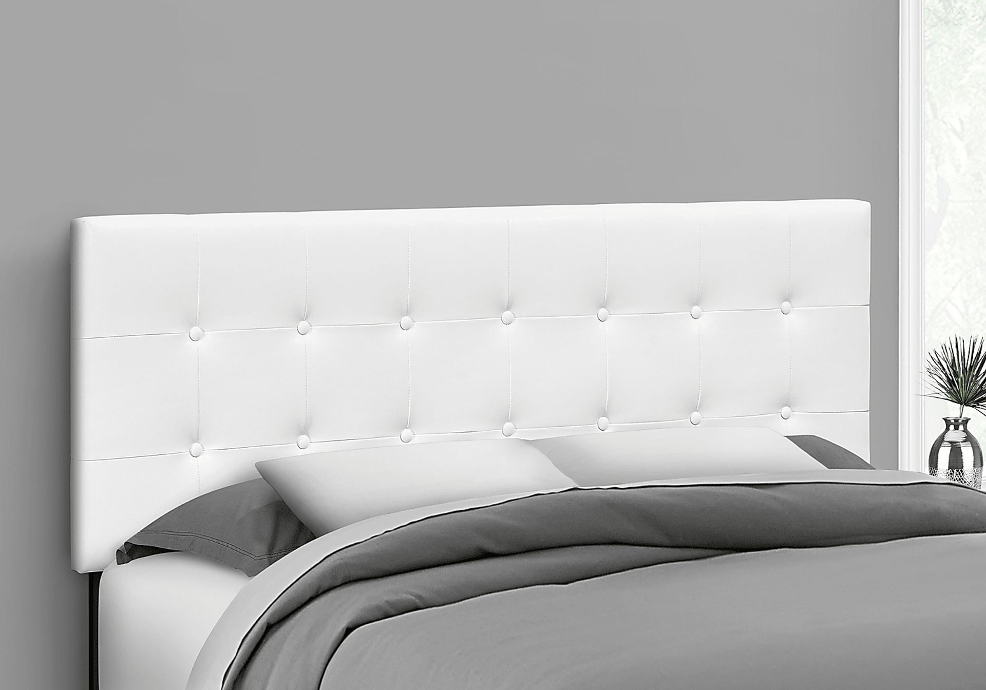Middleway White Queen Headboard - Image 3