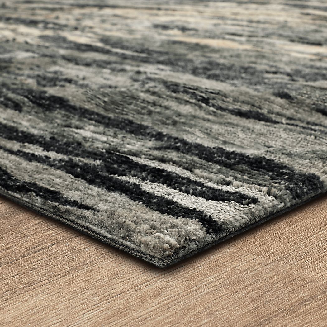 Middlewick Charcoal Rug - Thumbnail 2