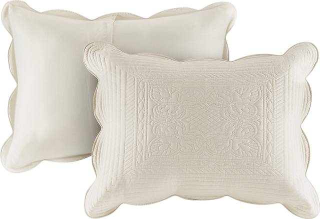 Midean Cream 3 Pc King Coverlet Set - Thumbnail - Image 3