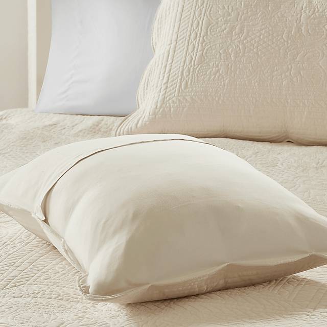 Midean Cream 3 Pc King Coverlet Set - Thumbnail - Image 6