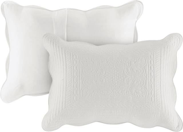 Midean White 3 Pc Queen Coverlet Set - Thumbnail - Image 3