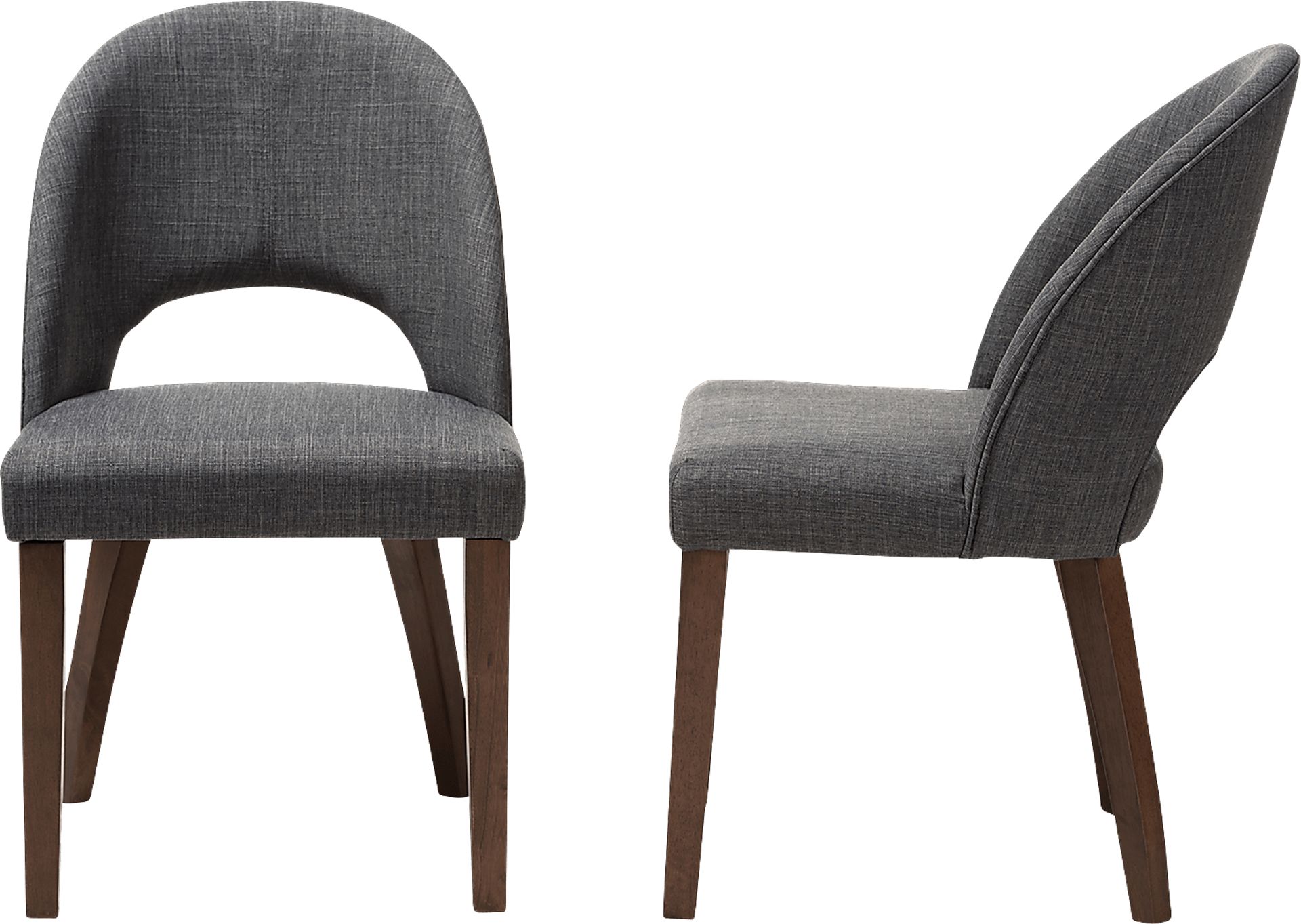 Midgaard Charcoal Dining Chair, Set of 2 - Image 4