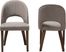 Midgaard Gray Dining Chair (Set of 2)