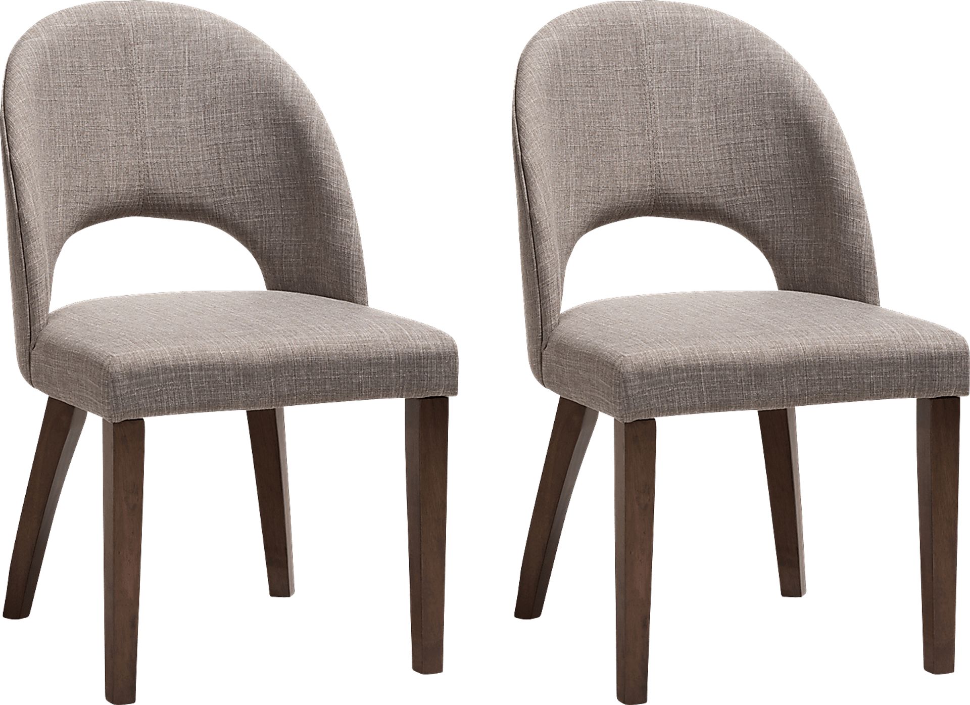 Midgaard Gray Dining Chair, Set of 2 - Image 1