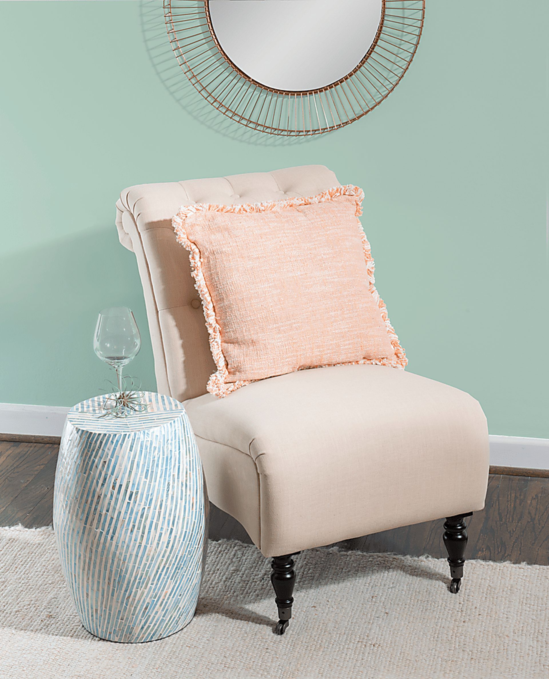 Midhazy Blue Accent Table - Image 2