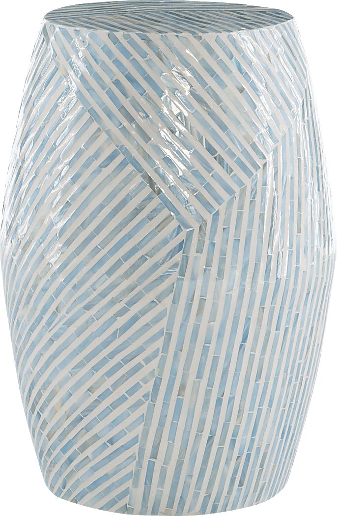 Midhazy Blue Accent Table