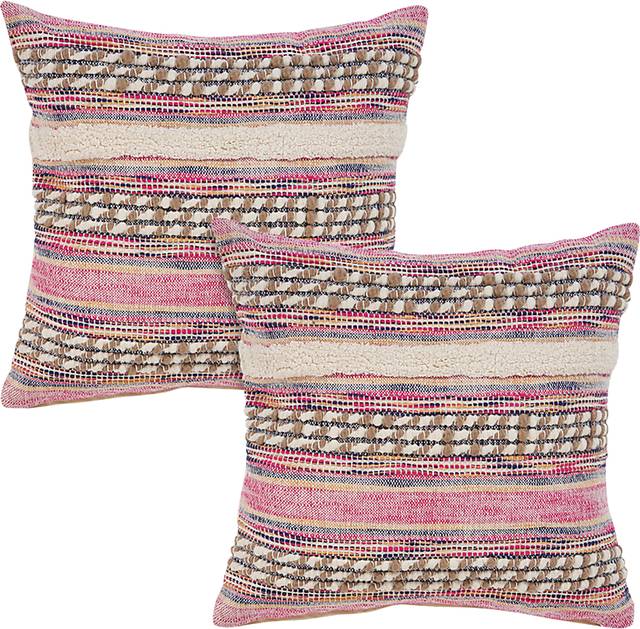 Midholm Pink Accent Pillow Set of 2 - Thumbnail - Image 1