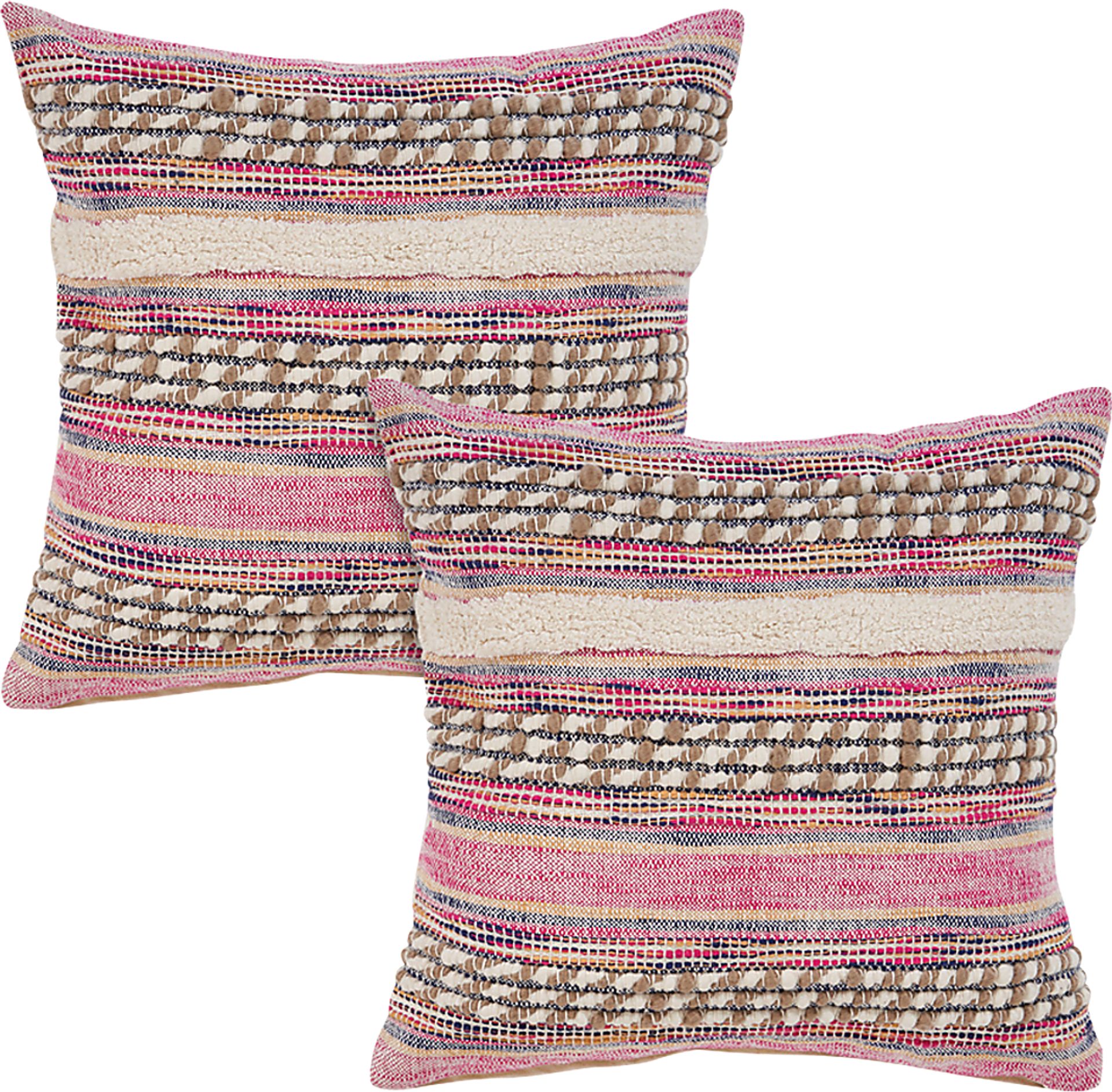 Midholm Pink Accent Pillow Set of 2 - Image 1