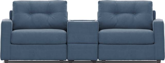 Midnight 3 Pc ModularOne with Media Console - Thumbnail - Image 2