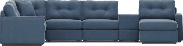 Midnight 7 Pc ModularOne Sleeper with Media Consoles - Thumbnail - Image 2