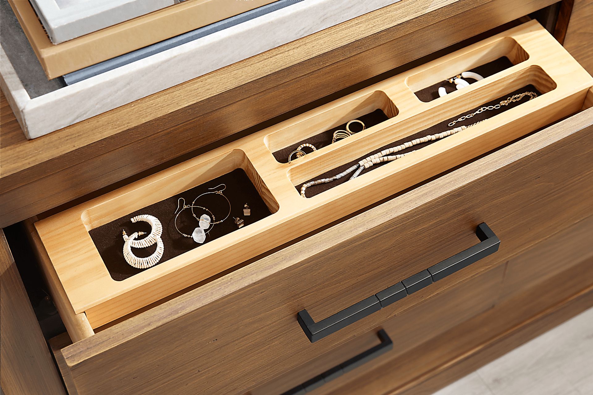 Midnight Jewel Honey Dresser - Image 6