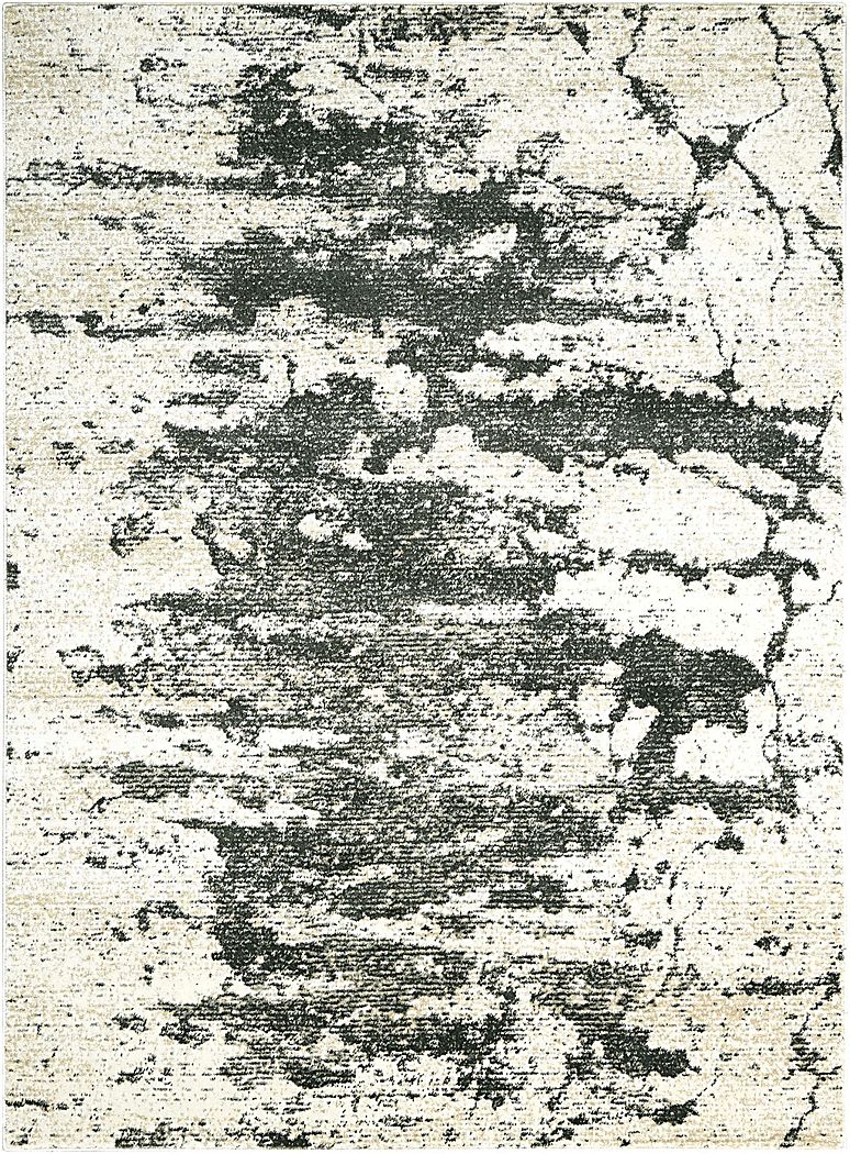 Midnight Storm Ivory 5'3 x 7'3 Rug - Rooms To Go