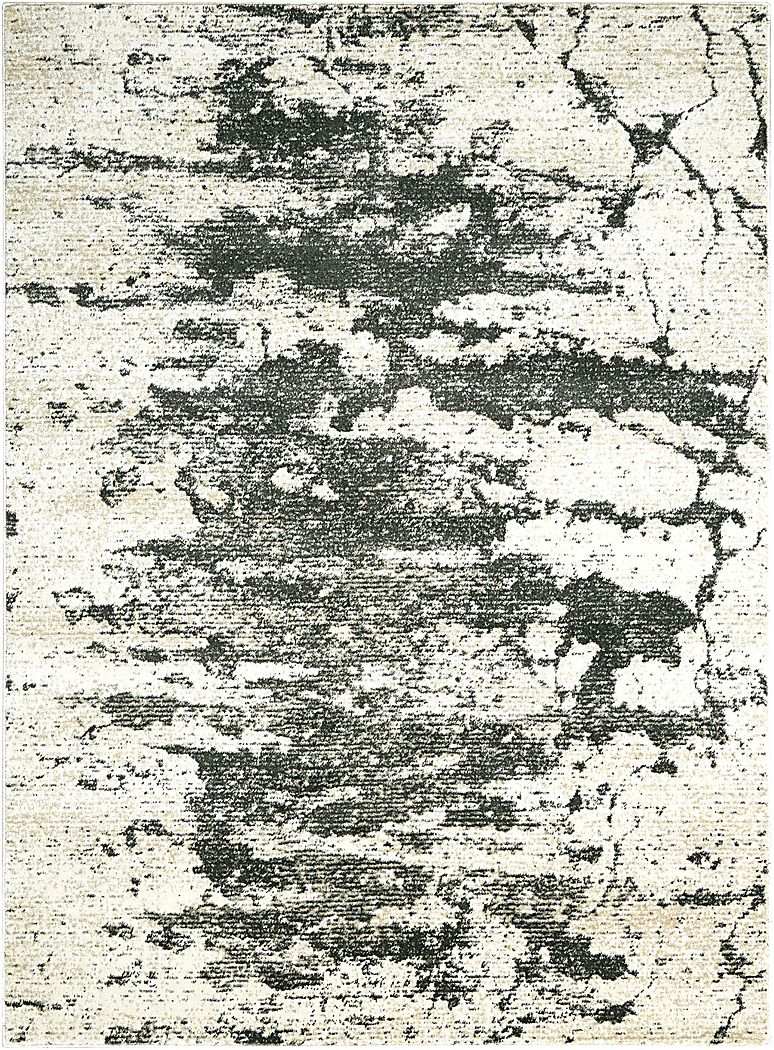 Midnight Storm Ivory 7'10 x 10'6 Rug