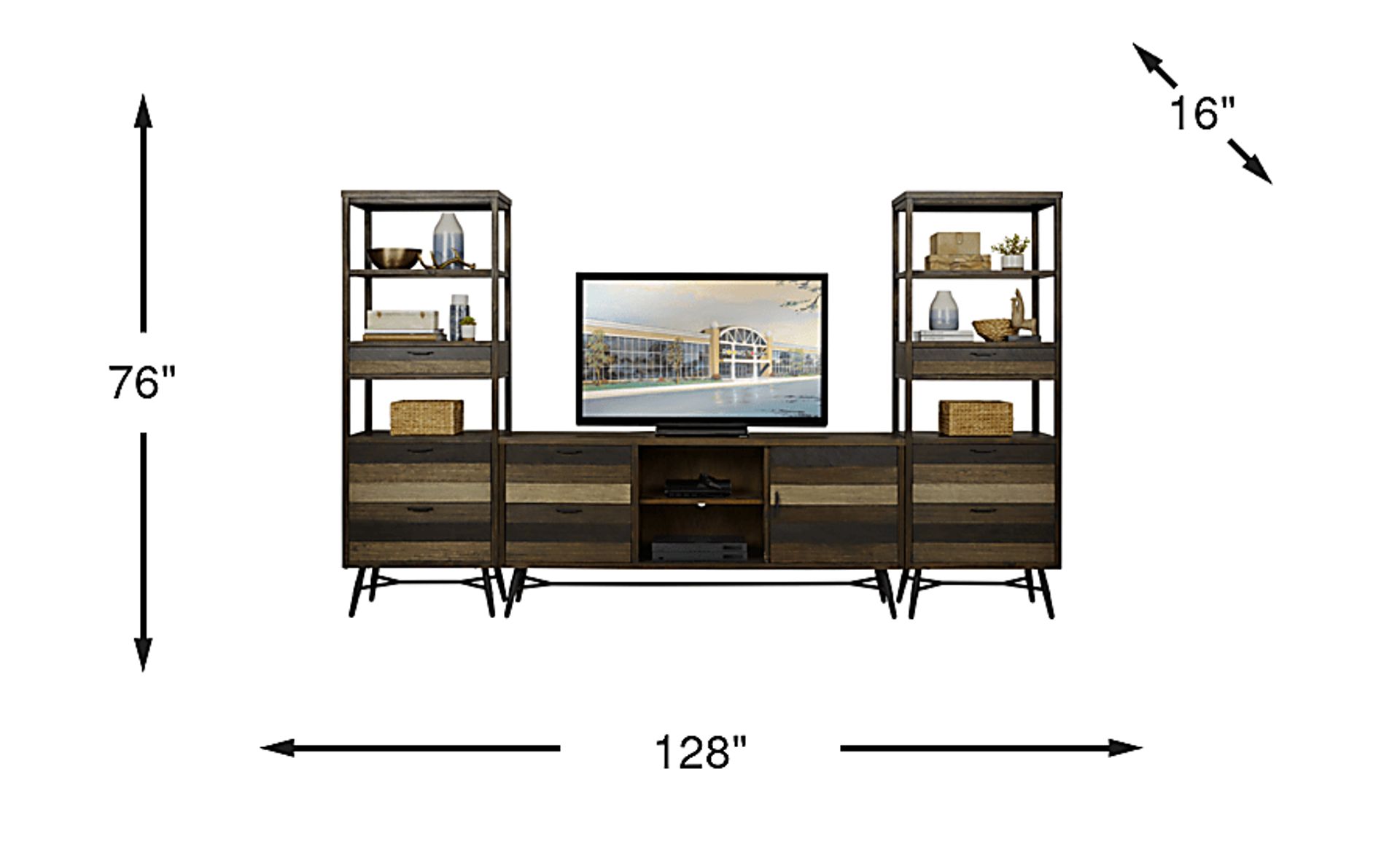 Dimension Image. Please refer to the Dimension Tab on this page for dimension details.