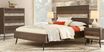 Midtown Loft Brown 3 Pc King Panel Bed