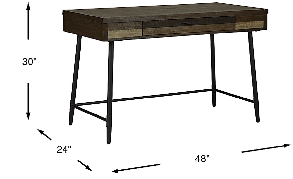 Midtown Loft Brown Desk Rooms To Go