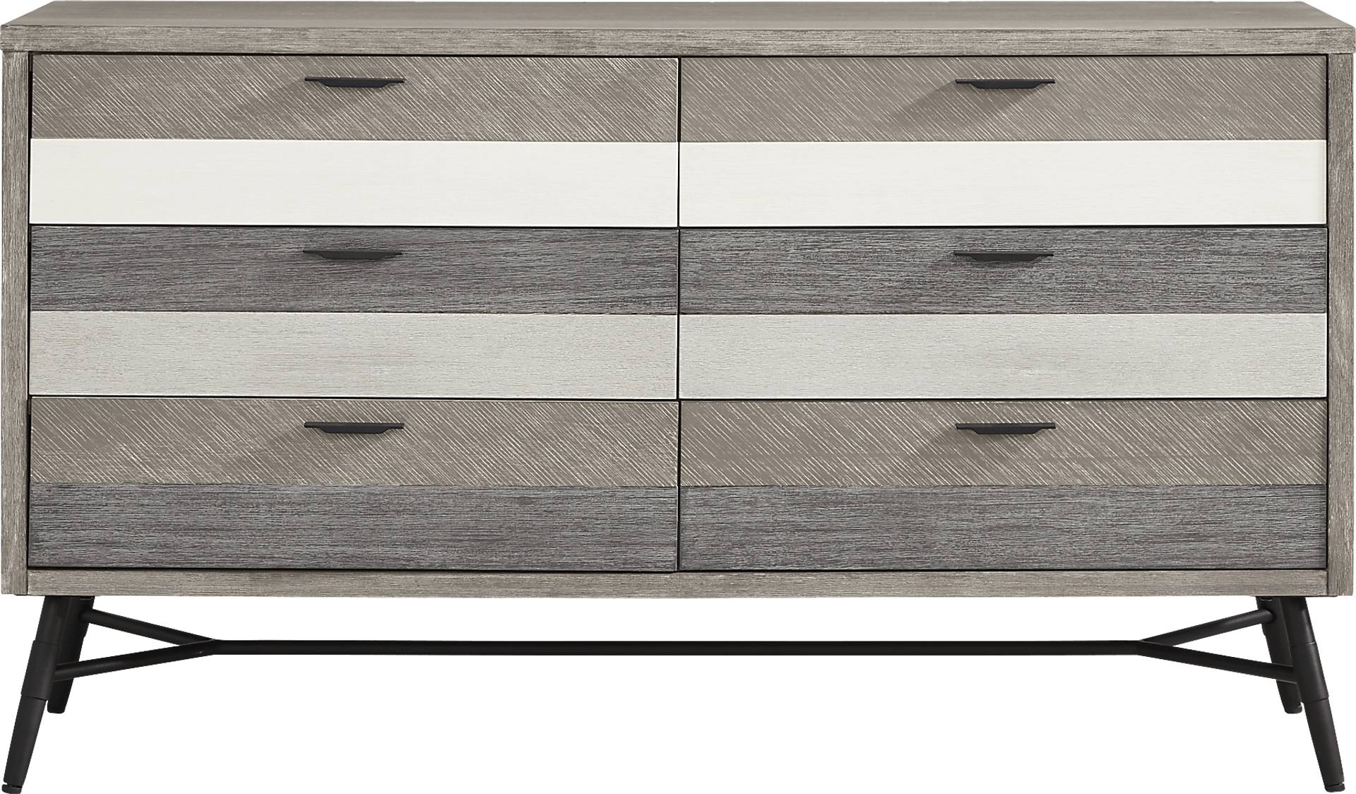 gray dresser