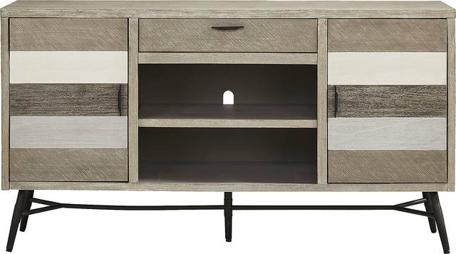 Midtown Loft Gray 66 in. Console - Thumbnail - Image 1