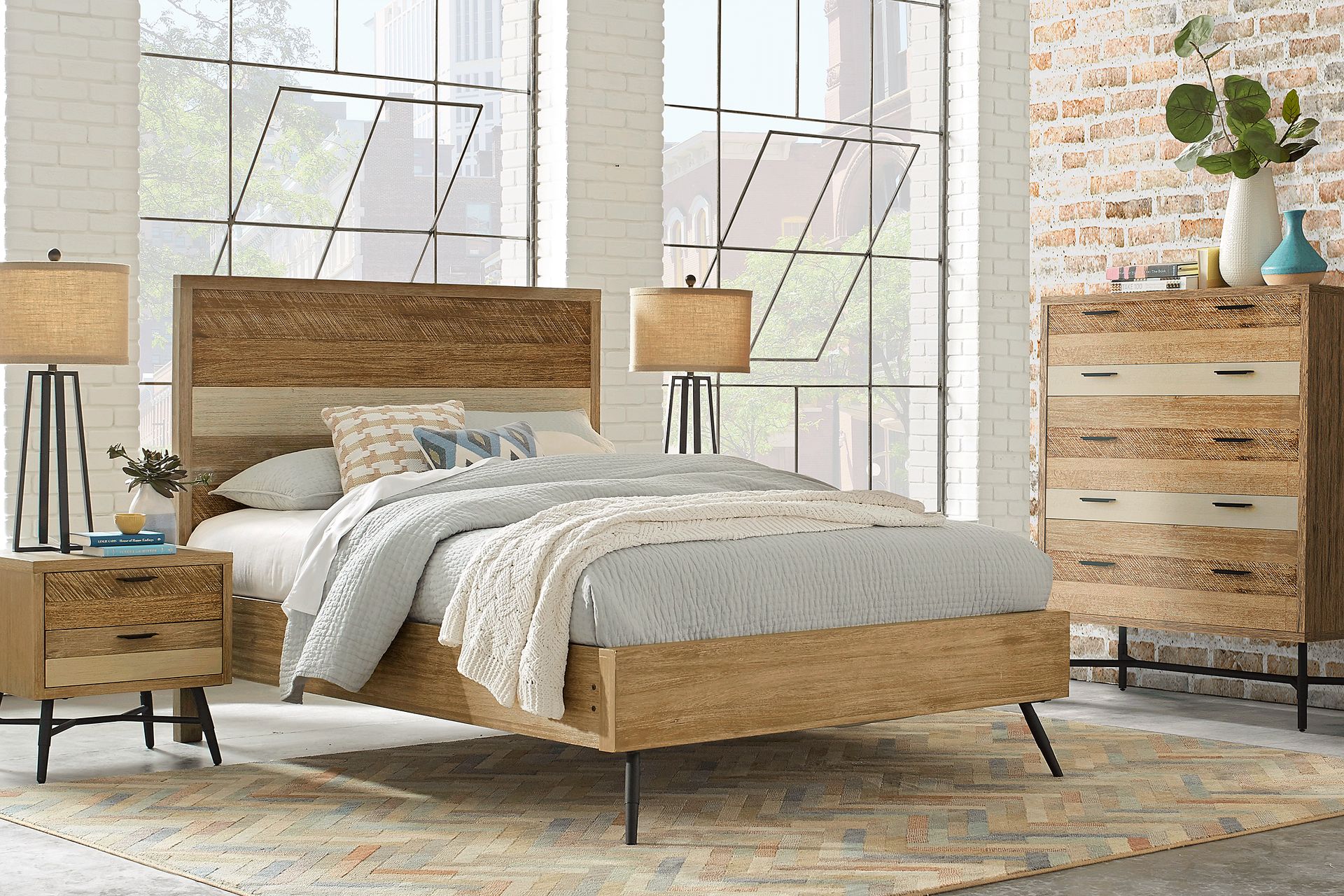 Midtown Loft Natural Chest - Image 2