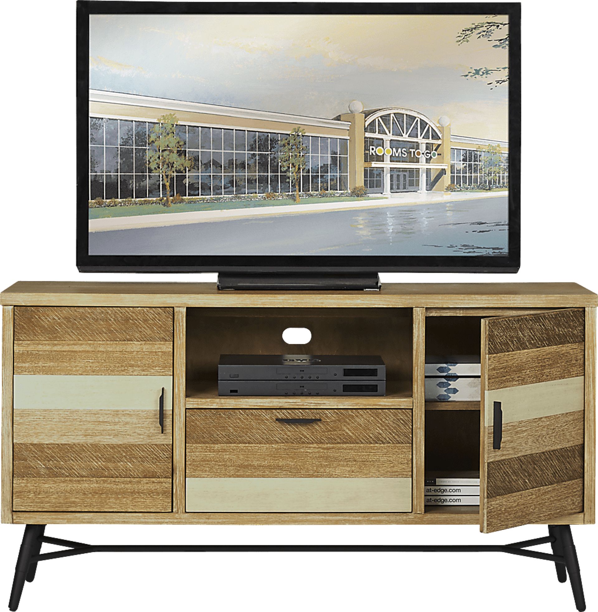 Midtown Loft Natural 60 in. Console - Image 2