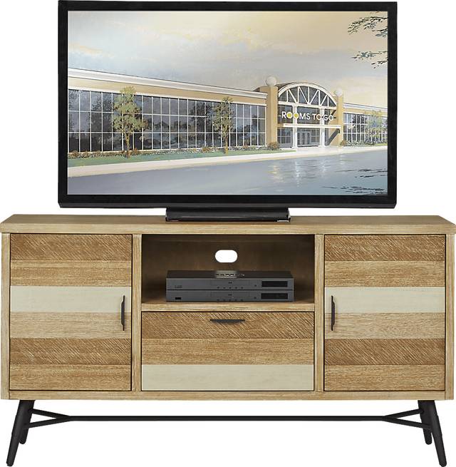Midtown Loft Natural 60 in. Console - Thumbnail - Image 1
