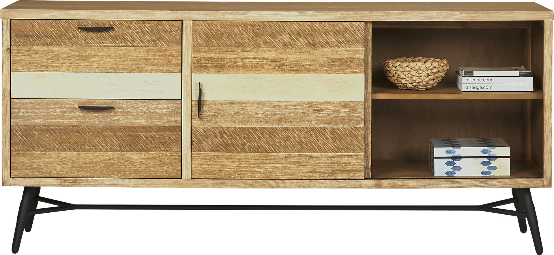 Midtown Loft Natural 72 in. Console - Image 2