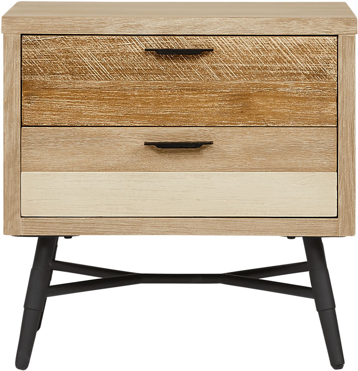 Midtown Loft Natural 5 Pc King Panel Bedroom Rooms To Go