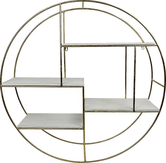 Midvaile Gold Wall Shelf - Thumbnail - Image 1