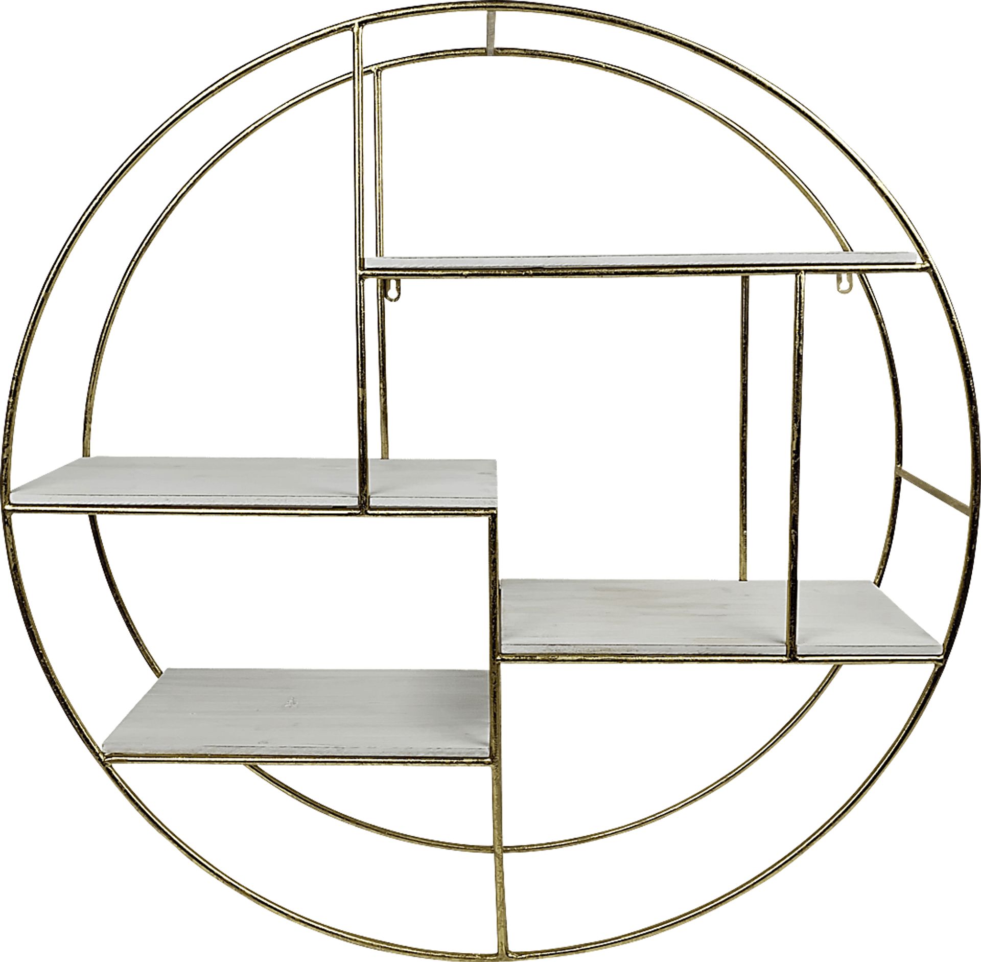 Midvaile Gold Wall Shelf - Image 1