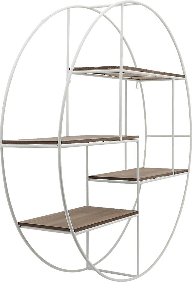 Midvaile White Wall Shelf - Thumbnail - Image 2