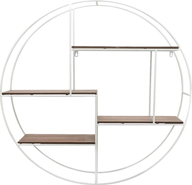 Midvaile White Wall Shelf - Thumbnail - Image 1