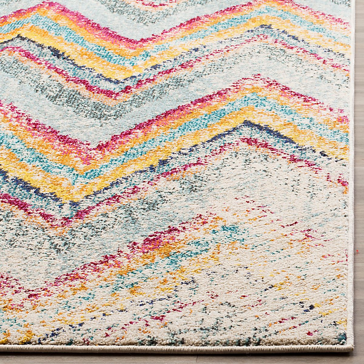 Midvale Lane Multi Polypropylene Fabric Rug | Rooms to Go