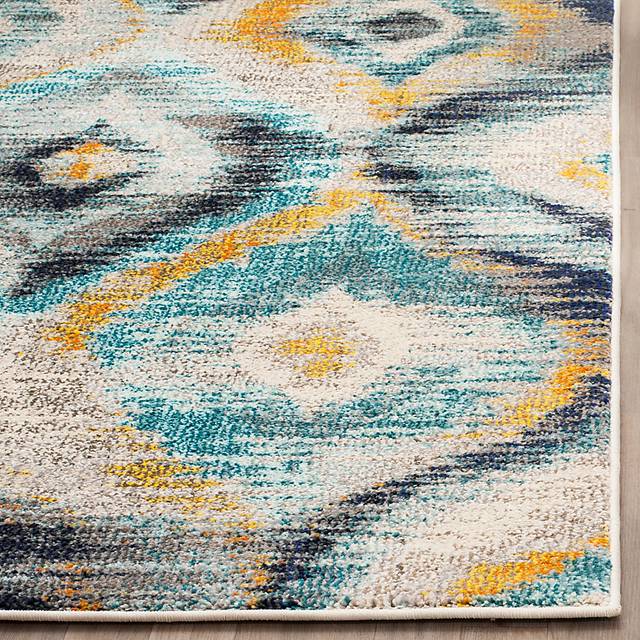 Midway Bay Blue 5'1 x 7'7 Rug - Thumbnail - Image 2