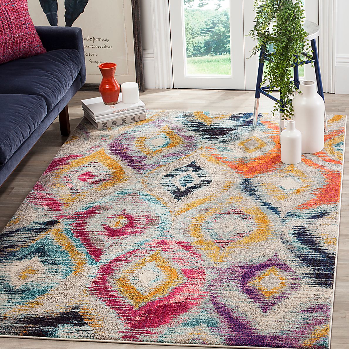 Midway Bay Ivory 5'1 x 7'7 Rug