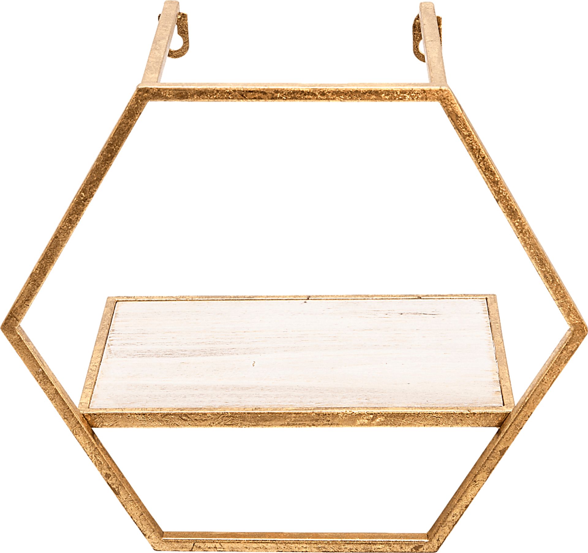 Midwoode Gold Wall Shelf, Set of 3 - Image 6