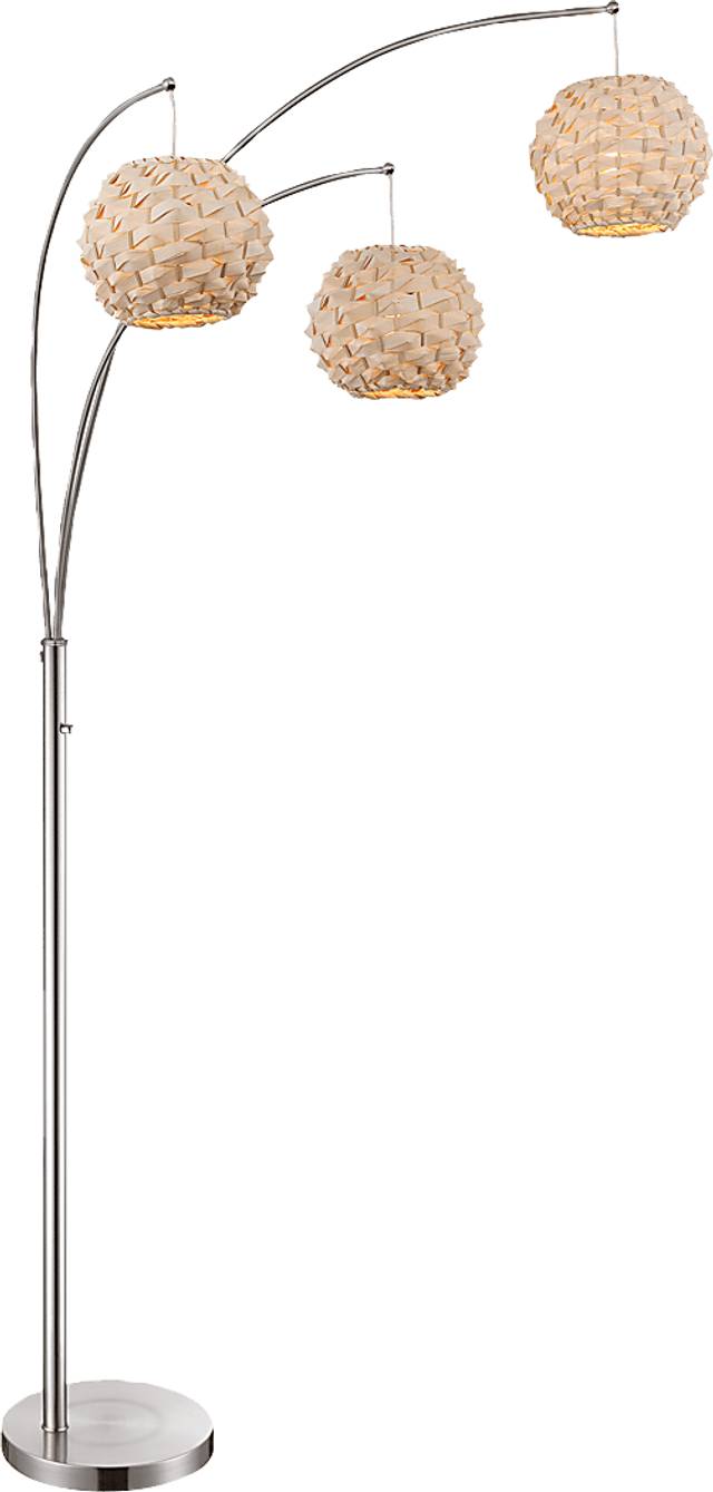 Miener Nest Silver Floor Lamp - Thumbnail - Image 1