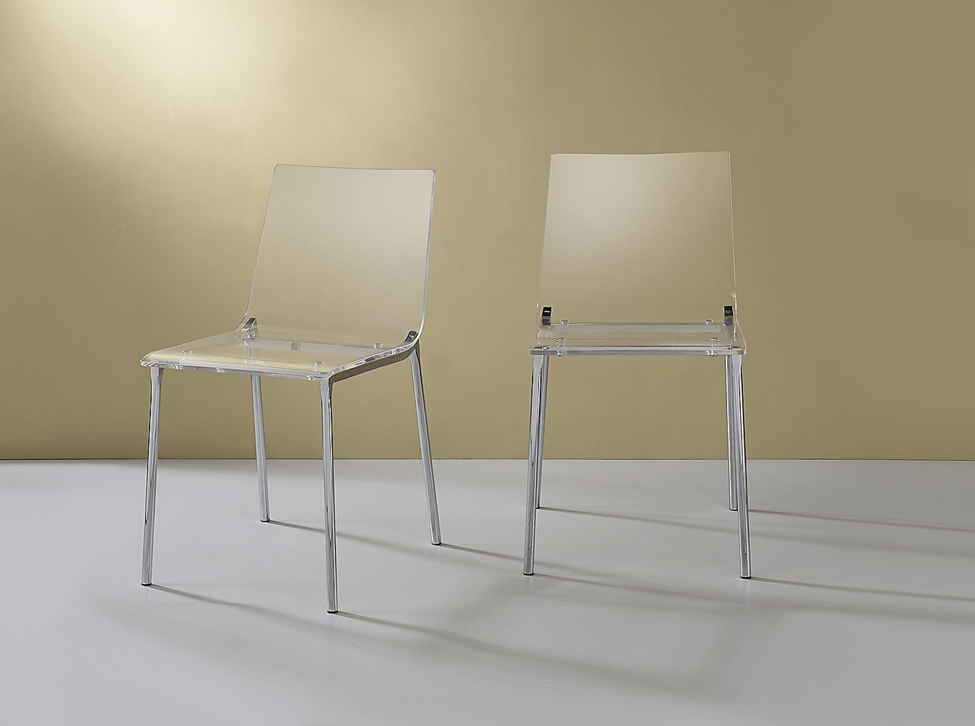 Migoya Chrome Dining Chair, Set of 2 - Image 3