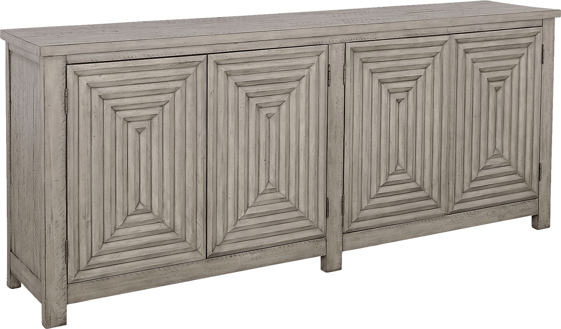 Mihash Gray Sideboard - Image 1