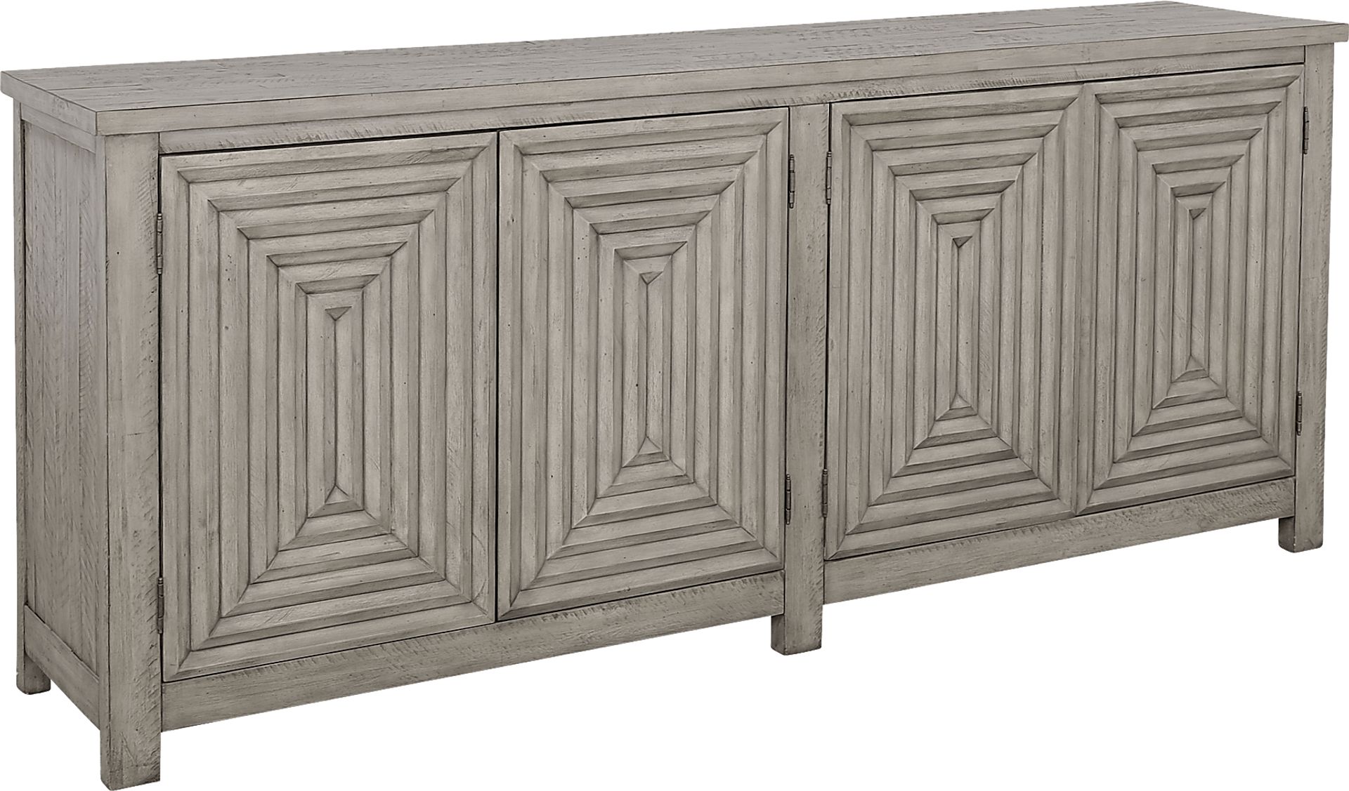 Mihash Gray Sideboard - Image 1