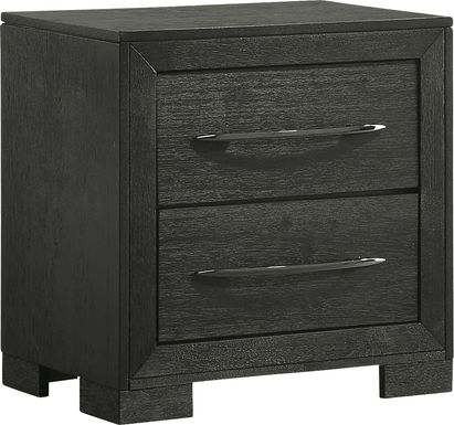 Mihran Black Nightstand